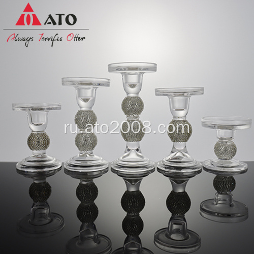 Ato oem home able avend candles unned under home украшения свадебные украшения in in in inerange europe clear candlesticks